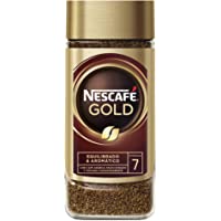 Los mejores  - NESCAFÉ GOLD NATURAL aroma y sabor- soluble con café molido de tueste natural 100 % arábica- frasco de vidrio- Pack de 3…